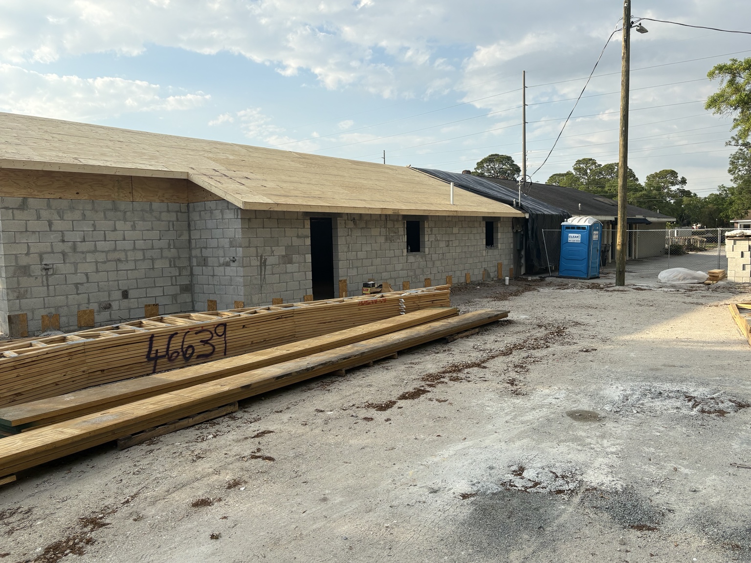 CMU ground-up structure