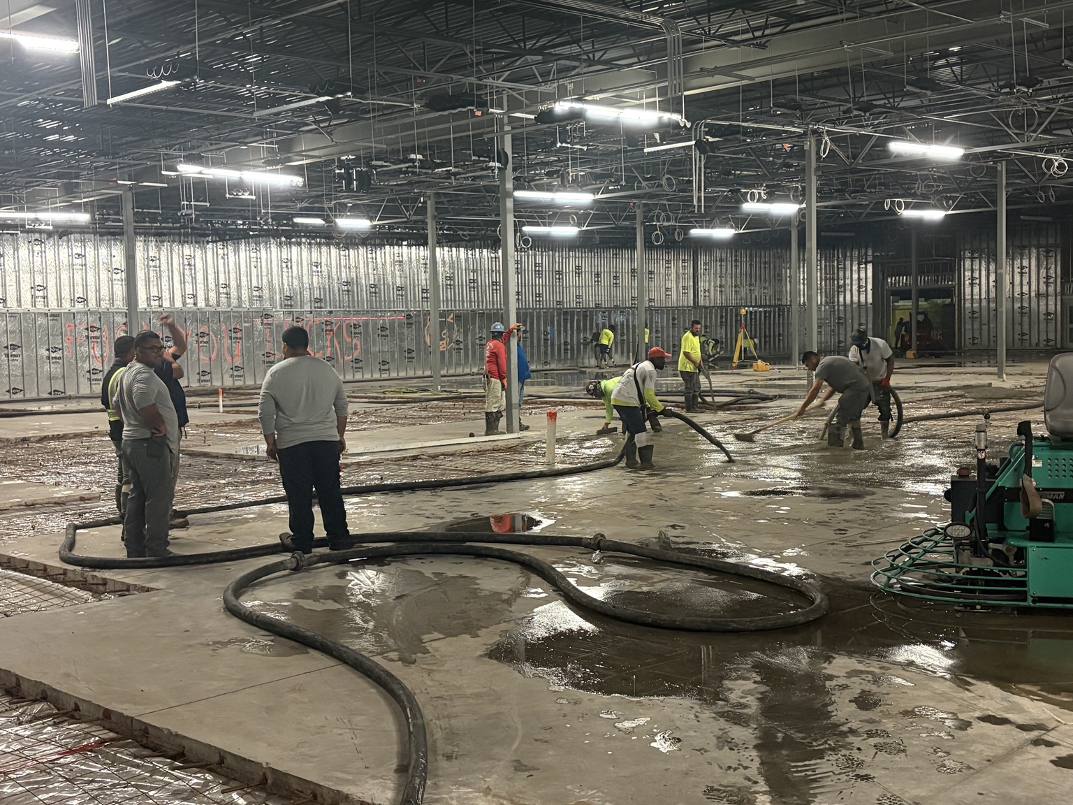 Commercial retail build-out